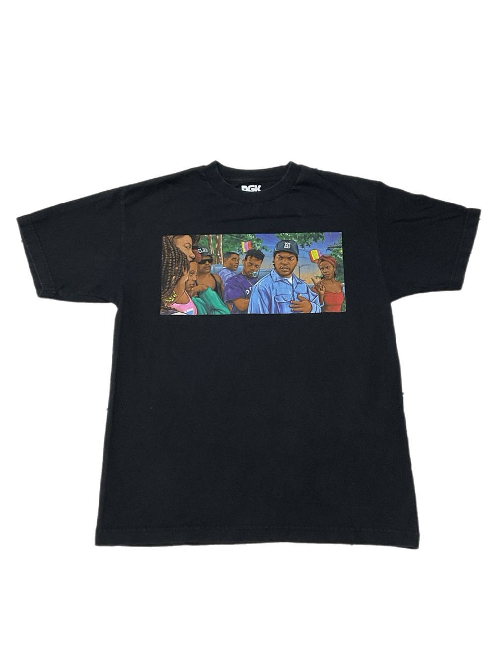 DGK Boyz n the Hood Graphic Black Streetwear Tee